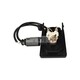 ONDERLEGPLAAT MET CLIPS ACHTER